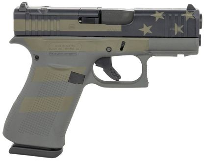 Glock G43X MOS 9mm Optic-Ready Pistol - Operator Flag Edition