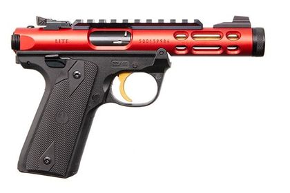 Ruger MK IV 22/45 Lite Gen 1 - Red Anodized .22 LR Pistol