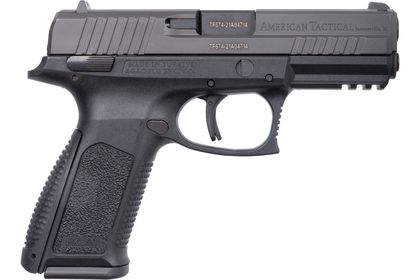 American Tactical FXS-9 Gen 1: Versatile 9mm Pistol, Matte Black, 17+1 Capacity