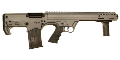 Black Aces Tactical Bullpup Pump 12G Shotgun - Compact Gray Edition