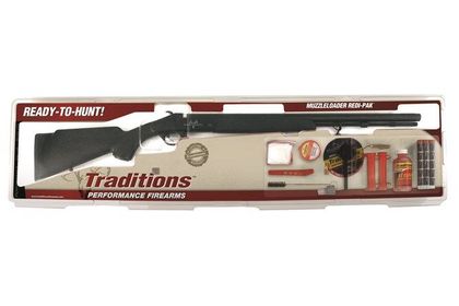 Traditions Buckstalker XT .50 Cal Muzzleloader Redi-Pak, 24" Barrel