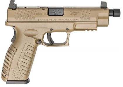 Springfield XD-M OSP Gen 1 9mm Pistol - FDE Finish, 19-Rd Capacity