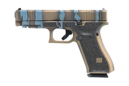 GLOCK 47 G5 MOS 9mm Bronze Tiger Stripe Optic-Ready Pistol
