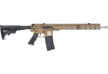 Great Lakes AR-15 Gen 1 .223 Wylde Semi-Auto Rifle - Burnt Bronze 16"