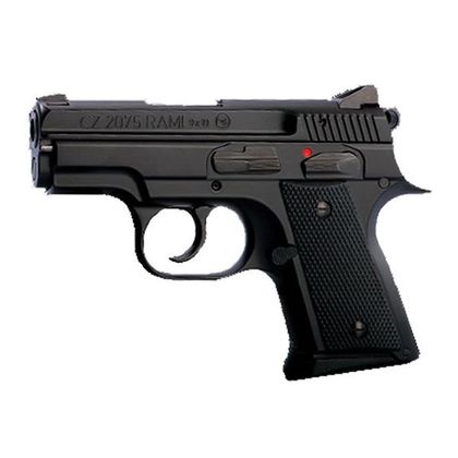 CZ 2075 RAMI B Compact 9mm DA/SA Pistol - Black Grip, 14-Round Capacity