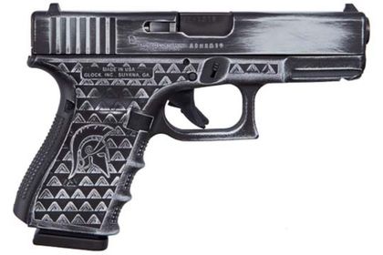 Apollo G19 Gen 1 Tactical Pistol - Cerakote Battleworn White Finish