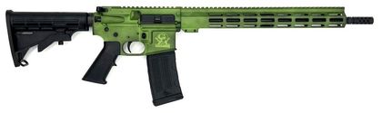 GLFA AR-15 Gen 1 .223 Wylde Battleworn Lime 16" Rifle