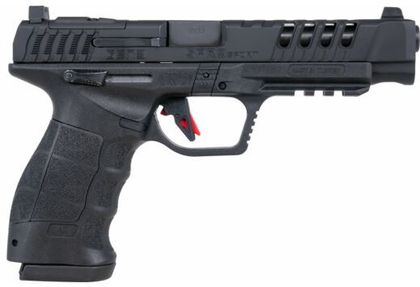 SAR9 Gen 1 Tactical 9mm Pistol - 5.2" Barrel, 17-Round Black Edition