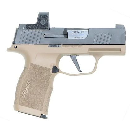 SIG SAUER P365X Gen 1 Coyote Tan 9MM Compact Semi-Auto Pistol