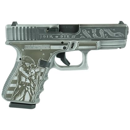 Glock 19 Gen3 Patriot Gray 9mm Compact Handgun - Versatile Defense