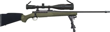 Mossberg Patriot Night Train Gen 1 .300 Win Mag Bolt-Action, OD Green