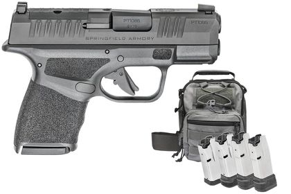 Springfield Hellcat OSP Compact 9MM Pistol with Sling Bag Bundle