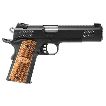 Kimber Raptor II .45 ACP - 5" Matte Black, Zebrawood Grips, Tactical Sights