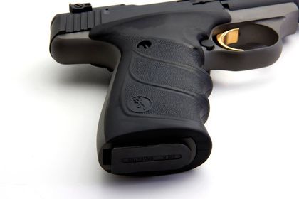 Browning Buck Mark URX .22 LR Pistol - Matte Gray, Fiber Optic Sights