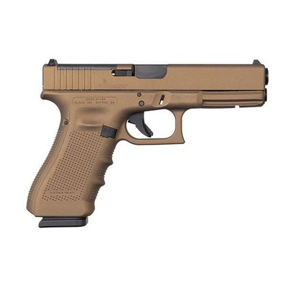 Glock 17 Gen 4 MOS Burnt Bronze 9mm - Optics Ready Pistol