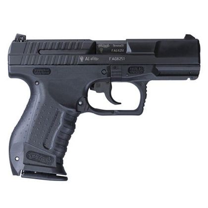 Walther P99 Gen 1 9mm DA/SA Semi-Auto Pistol - Black Polymer Frame