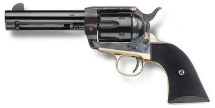 Pietta Gunfighter II 9mm Revolver, Case Hardened, 4.75" Barrel