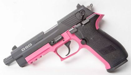 GSG Firefly Pink .22 LR Semi-Auto Pistol - Stylish & Reliable Shooter