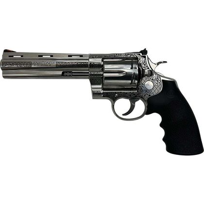 Colt Anaconda Filigree .44 Magnum Revolver - Gen 1 Stainless Dual-Action