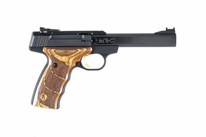 Browning Buck Mark Gen 1 .22 LR Pistol - Matte Blue, 6" Barrel, Fiber Optic