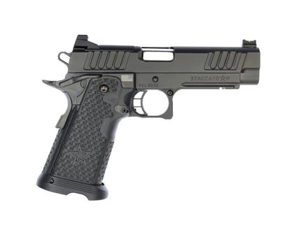 Staccato P DPO Gen 1 9MM Black Carbon Fiber - 17 Rounds Precision Pistol