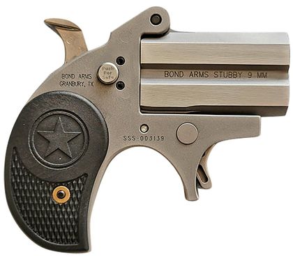 Bond Arms Stubby .22 LR Derringer Gen 1 - Compact Matte Stainless Duo