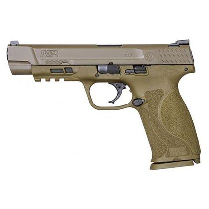 Smith & Wesson M&P9 M2.0 FDE 5" 17-Round Precision Pistol