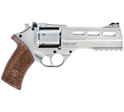 Chiappa Rhino 50DS Gen 1 Chrome .357 Mag Revolver - Low Bore Axis
