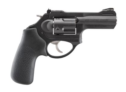 Ruger LCRX Gen 1 Compact 9mm Revolver - Matte Black with Hogue Grip