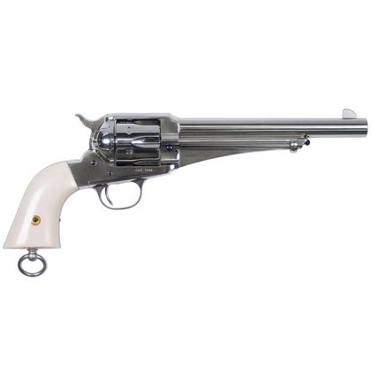 Frank 1875 Classic .357 Magnum Revolver - Nickel & Ivory Elegance