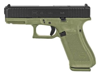 Glock G45 M.O.S Gen5 9mm Pistol - OD Green, Optic Ready, 17rd Capacity