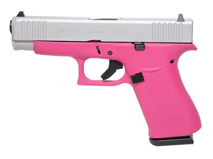 Glock 48 Slimline Raspberry 9mm Compact Pistol - 10-Round Capacity