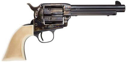 Taylor's Gambler .357 MAG Revolver - Classic SAO, 5.5" Walnut Grip