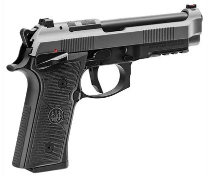 Beretta 92XI Gen 1 Optic-Ready 9mm SAO Handgun - Black/Silver Finish