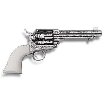 Cimarron Bat Masterson .45 Colt 5.5" Nickel Revolver