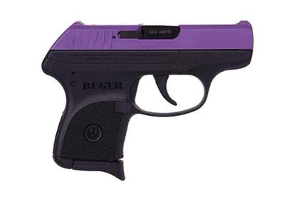 Ruger LCP .380 ACP Conceal Carry Pistol - Purple Cerakote Finish