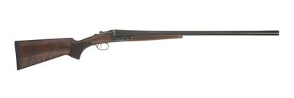 TriStar Bristol Classic 20 Gauge SxS Shotgun - Walnut & Case Hardened
