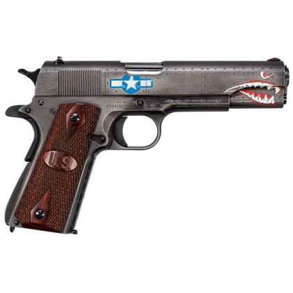 Auto-Ordnance 1911 WWII Squadron .45 ACP Pistol - Sharkmouth Edition