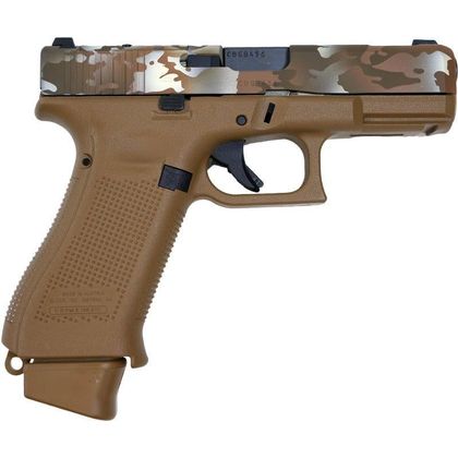 Glock 19X Gen5 Multicam Night 9mm MOS Pistol, 19-Round Capacity