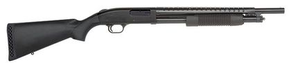 Mossberg 500 Black Tactical Shotgun - 12 GA, 18.5" Barrel, Pump Action