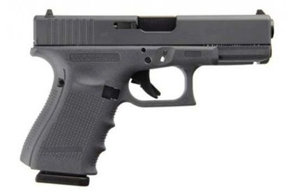 Glock G19 Gen 4 - Compact 9mm, 15-Round, Gray Cerakote Pistol