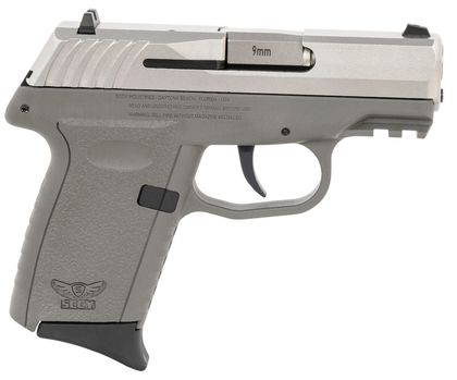 SCCY CPX-2 Gen3 9mm Compact Pistol - Stainless/Gray, 10+1 Capacity