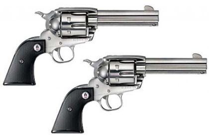 Ruger Vaquero Custom Pair .357 Mag Revolver - Classic Elegance & Power