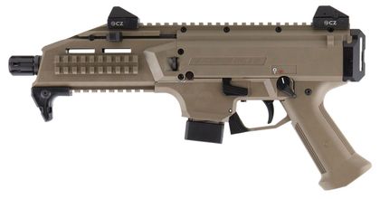 CZ Scorpion EVO 3 S1 FDE 9mm Semi-Auto Pistol - Ergonomic & Lightweight