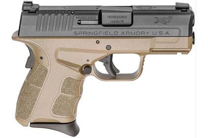 Springfield Armory XD-S Mod.2 9mm Compact FDE Night Sight Pistol