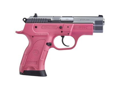 SAR B6C Pink 9mm Compact Pistol - Stylish EDC, 13-Round Powerhouse