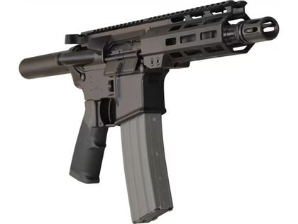 DEL-TON Lima Gen 1 Tactical 5.56 Compact Pistol - Optics Ready Black