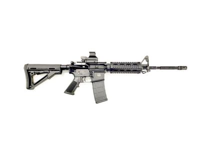 Civilian Defender Gen 1: 5.56mm Black Semi-Auto Rifle, 16" Barrel, 30-Rd