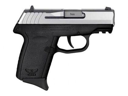 SCCY CPX-2 Gen 3 Compact 9mm - Black/Stainless, 10+1 Capacity