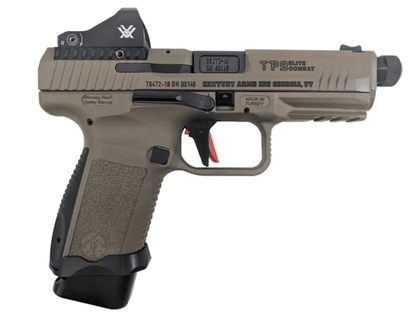 Canik TP9SF Elite Combat Gen 1 9mm - FDE, Optics Ready Pistol